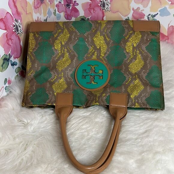 💯Authentic Tory Burch Ela Tote Multi Color🍀 - Picture 11 of 16